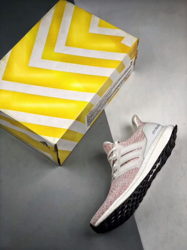 Adidas Ultra Boost 4.0 White-Scarlet(98% Authentic quality)